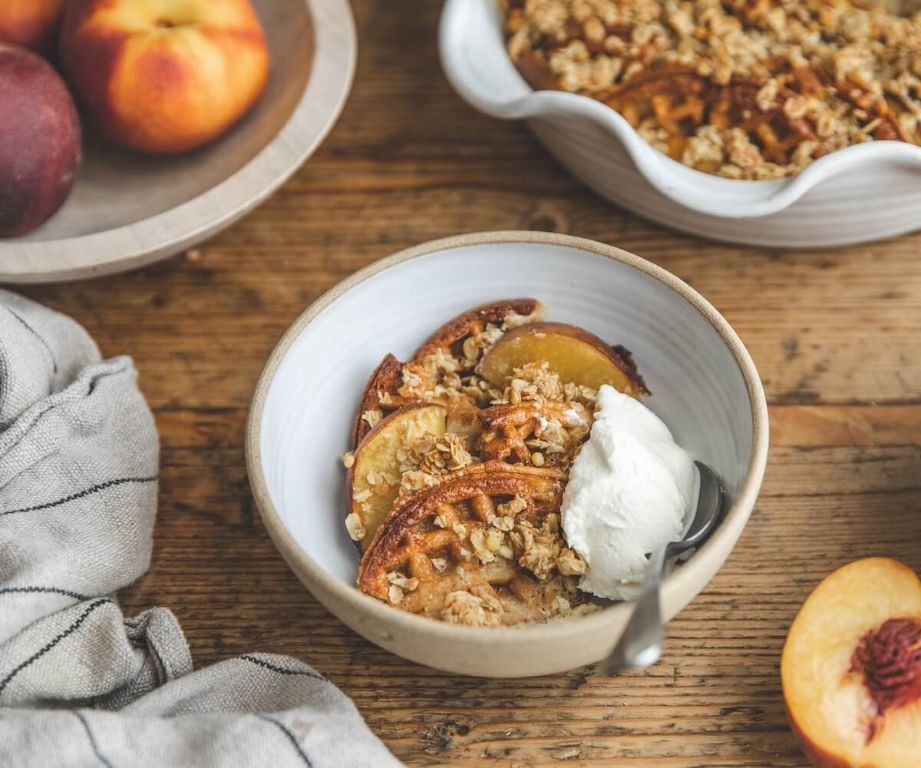 Peach Cobbler Kodiak Cakes