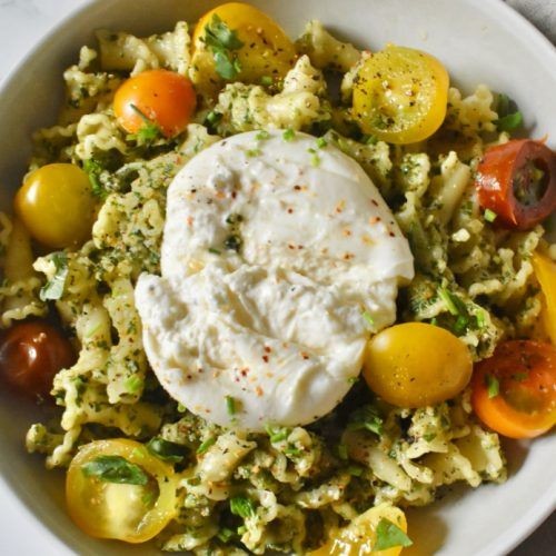 Pesto Burrata Pasta