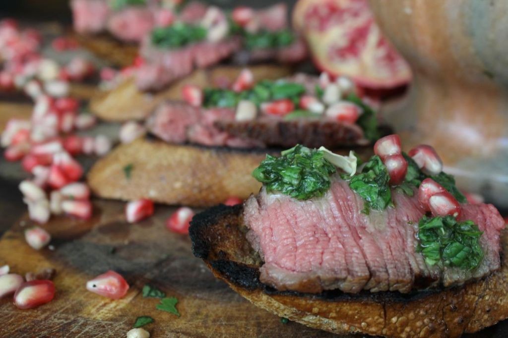 Pomegranate and Mint Steak Marinade