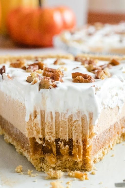 Pumpkin Spice Jello Cheesecake Pudding