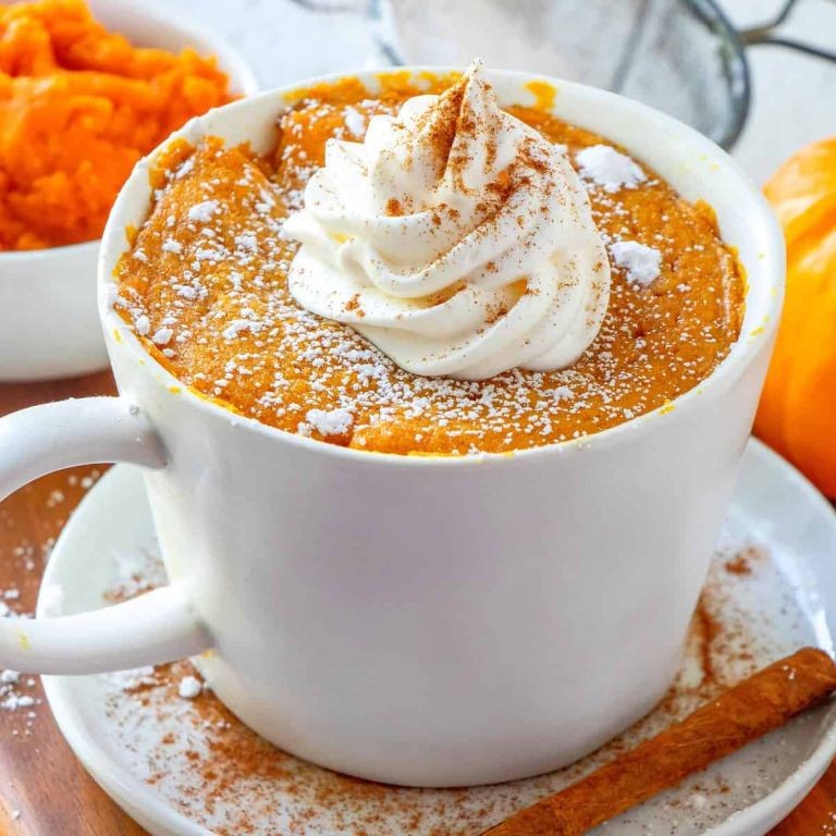 Pumpkin Spice Mug Cake
