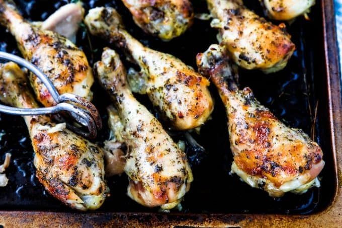 Ranch-Style Crockpot Chicken Legs