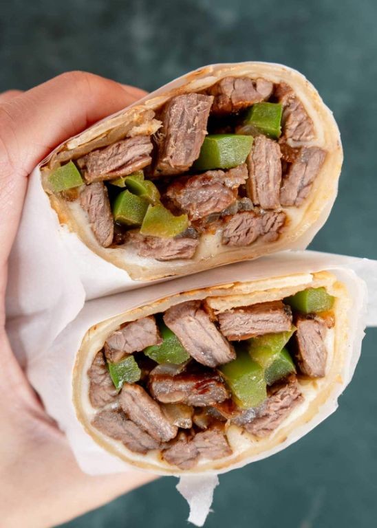 Rapid Philly Cheesesteak Wraps