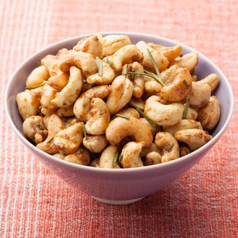 Rosemary Sea Salt Roasted Cashews