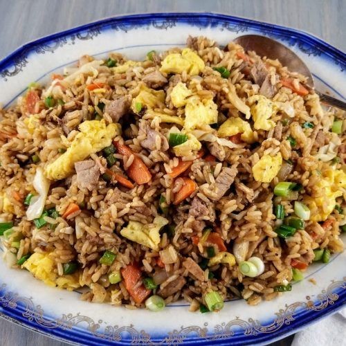 Shredded Pork Fried Rice