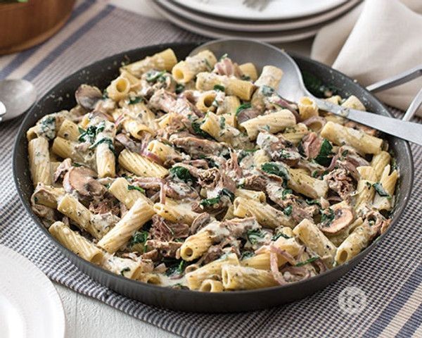 Simple Shredded Pork Pasta