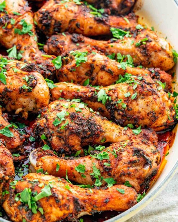 Smoky Paprika Crockpot Chicken Legs