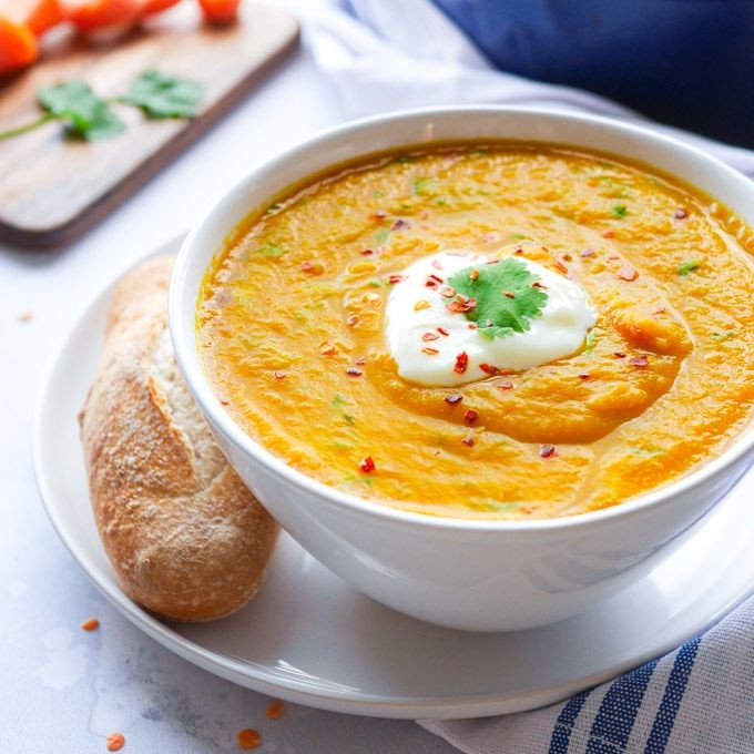 Spicy Carrot and Lentil Stew