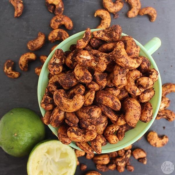 Spicy Chili Lime Roasted Cashews