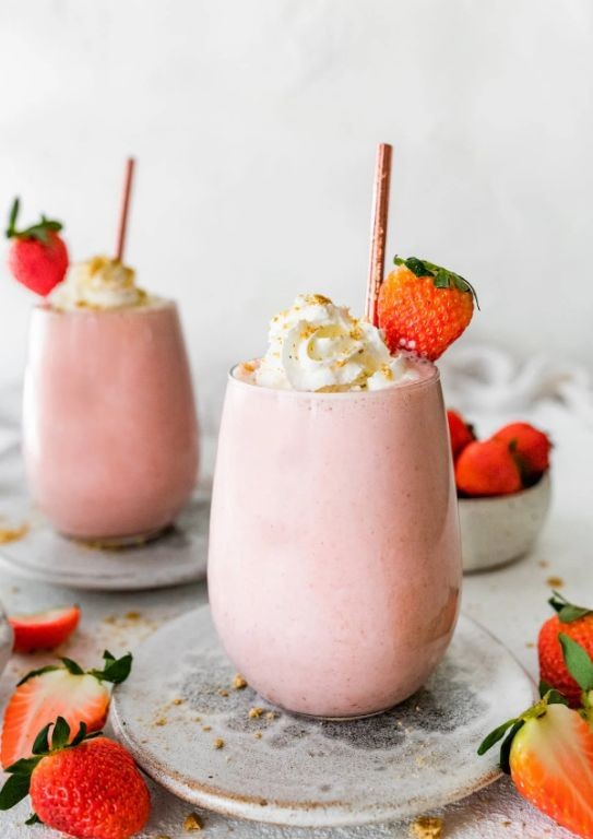 Strawberry Cream Cheese Smoothie