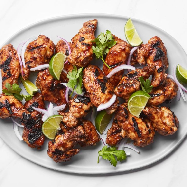 Tamarind Glazed Chicken Wings