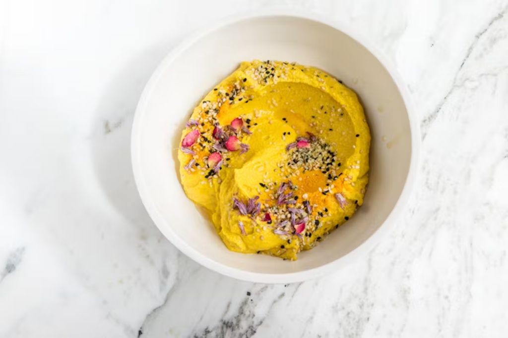 Turmeric-Spiced Beet Hummus