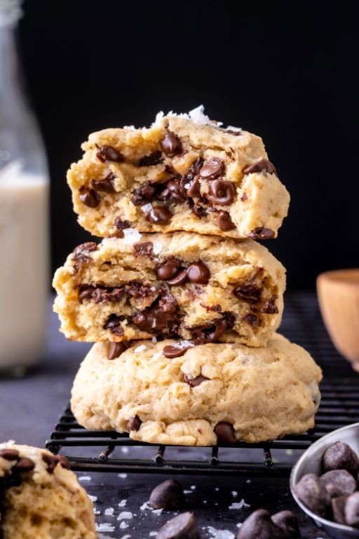 Vegan Chickpea Chocolate Cookies